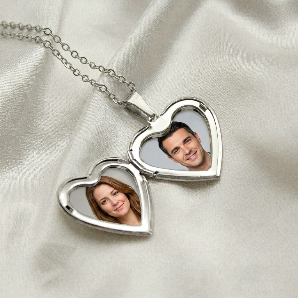Relicario personalizado - Reflejos de amor